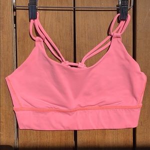 Lululemon Koral colored sports bra